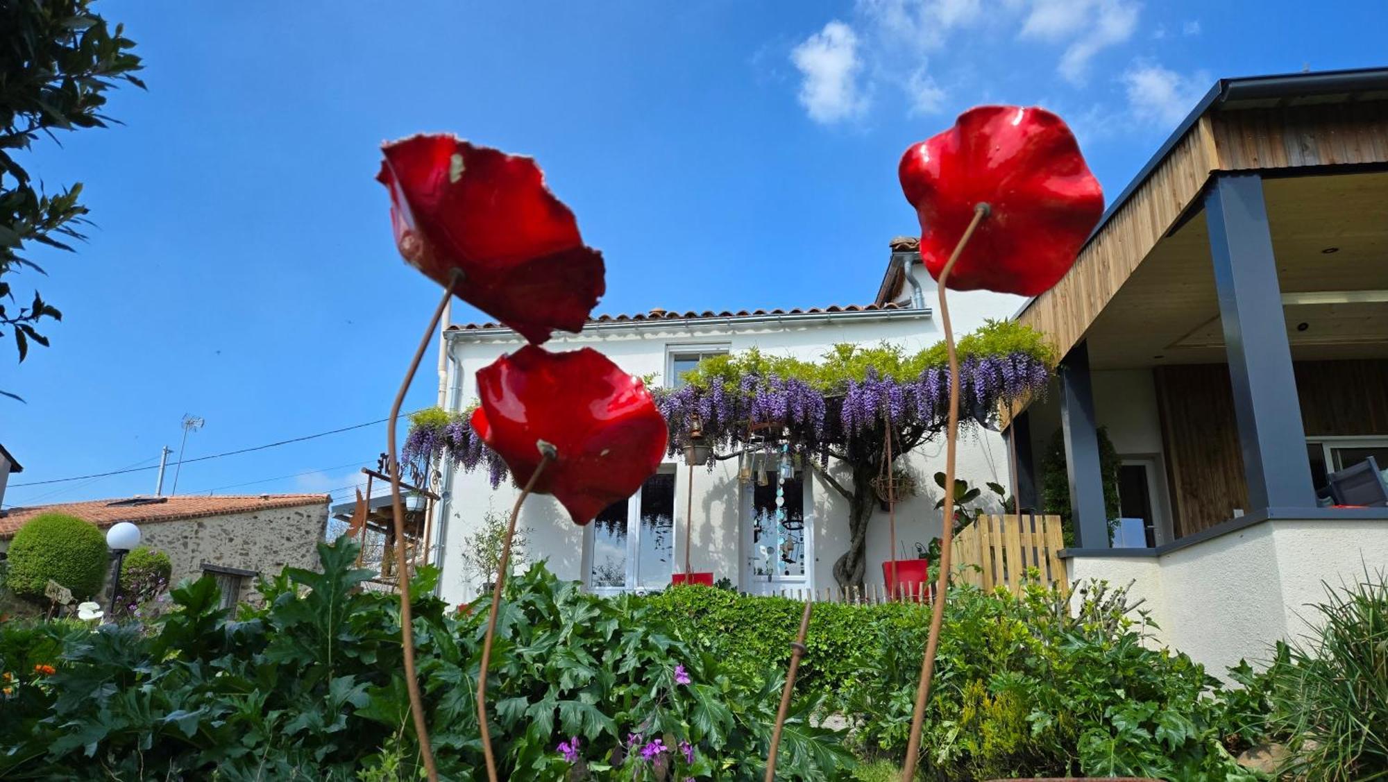 Les Chambres De La Forge Des Collines Les Herbiers Buitenkant foto